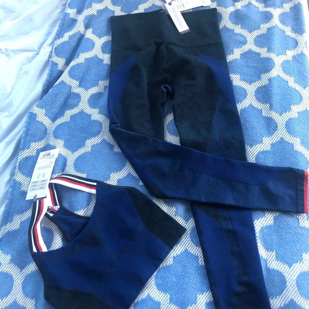 LNDR Deep Blue Workout Leggings